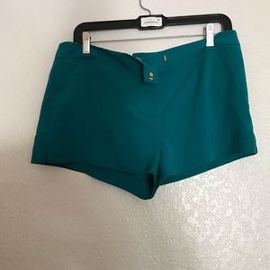 Teal shorts